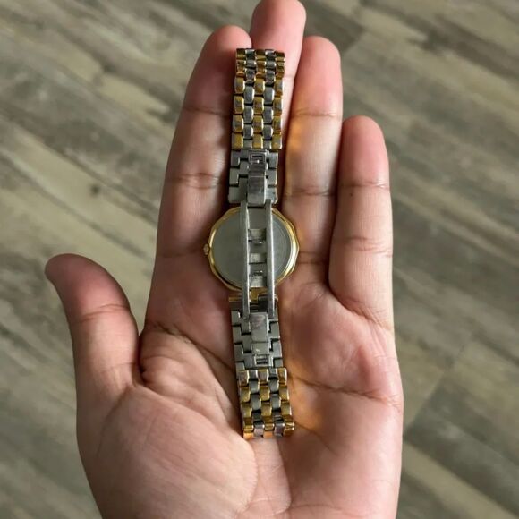 Vintage Rado Florence 152.3687.2 Ceramic Bezel 33mm Goldplated Wrist Watch - Picture 5 of 7